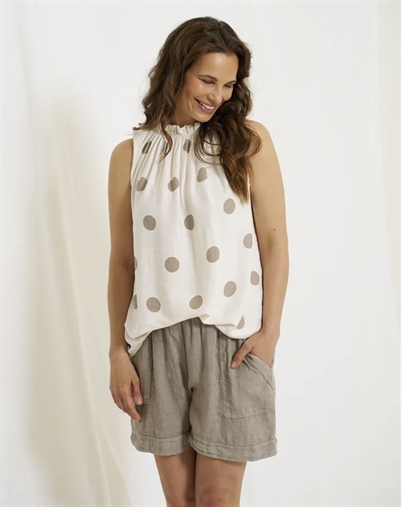 Marta du Chateau - MDCLucina Top - Beige